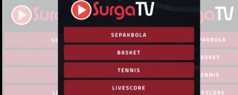 Aplikasi Surga TV Live Streaming Bola Lengkap 2023